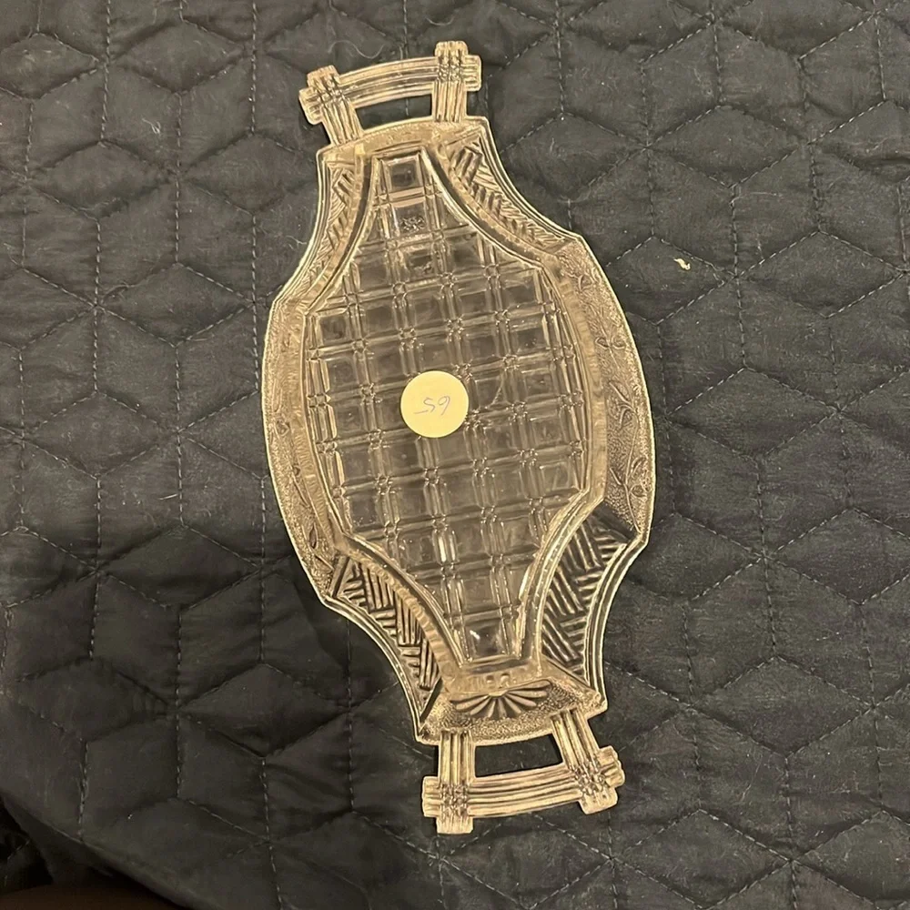 Vintage Glass Relish dish